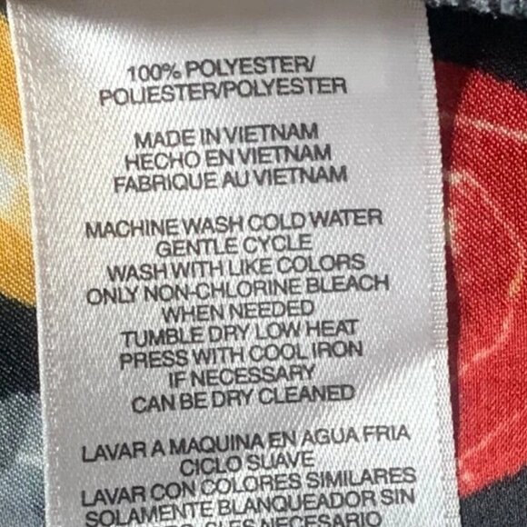 Le Suit Separates Womans Black, Red, Gray, Yellow Sleeveless Blouse Size 2X - Picture 11 of 11